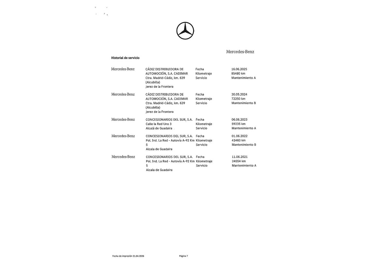 Foto del mantenimiento del Mercedes GLC Coupé Mercedes GLC Coupé Coupé Mercedes-AMG 43 4Matic (390 CV)