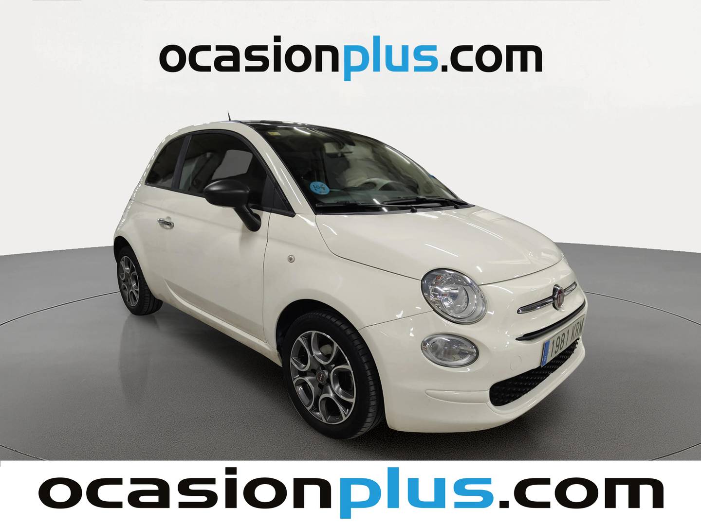 Foto delantera Fiat 500 Fiat 500 1.2 Pop (69 CV) derecha