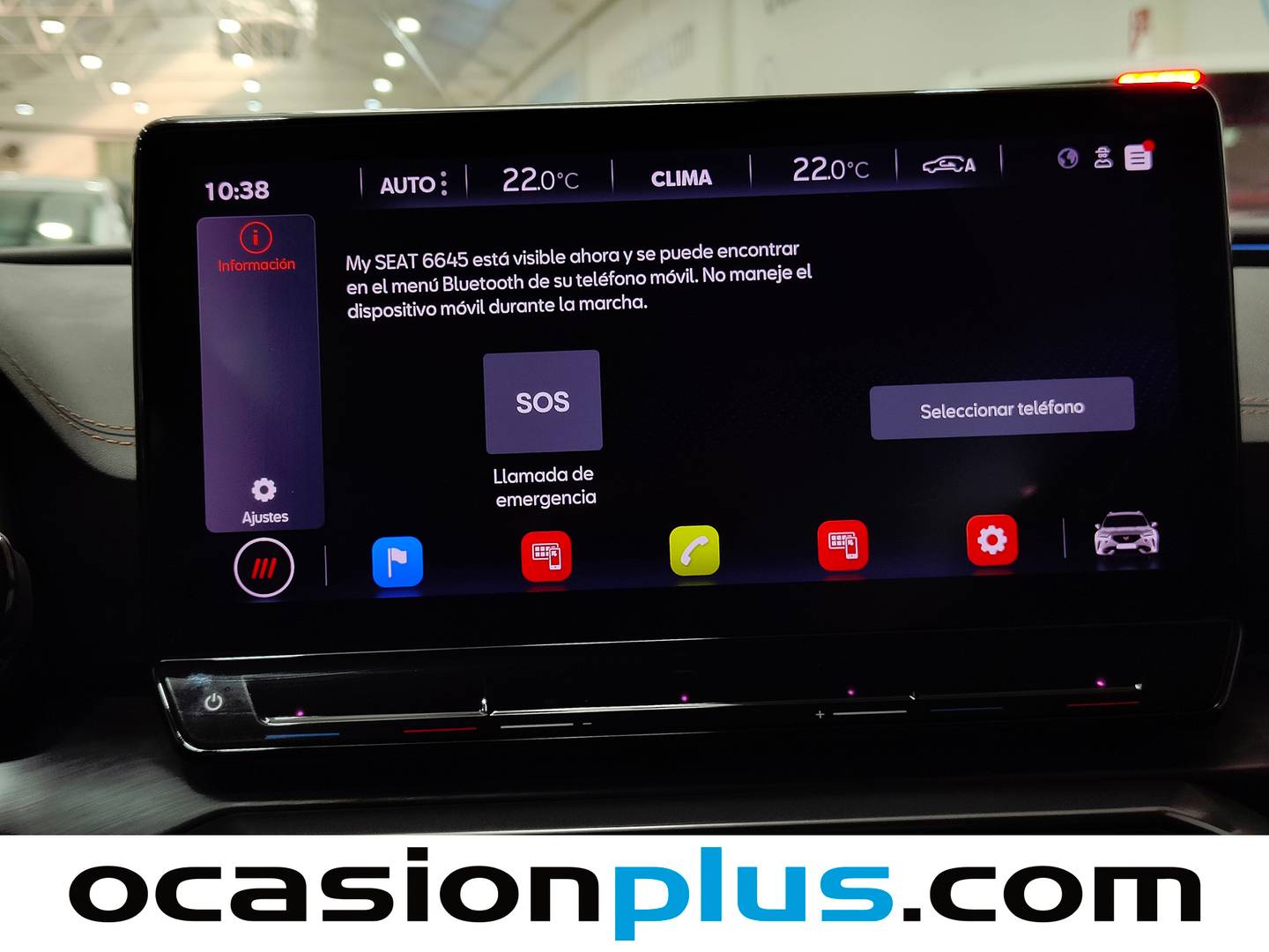 Equipamiento del Cupra Formentor Cupra Formentor 1.5 TSI (150 CV)