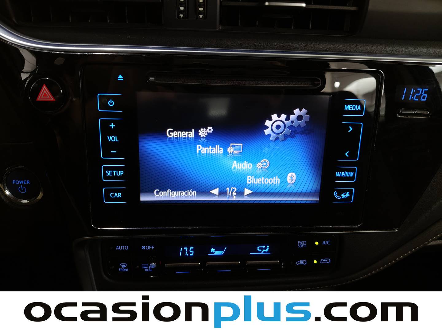 Equipamiento del Toyota Auris Toyota Auris 140H Hybrid Active (136 CV)