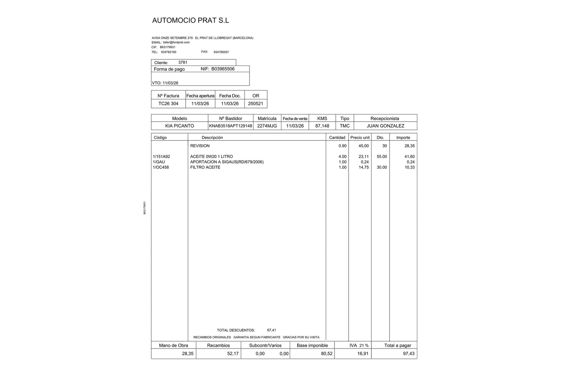 Kia Picanto 1.0 DPi Concept Pack Comfort - foto 16