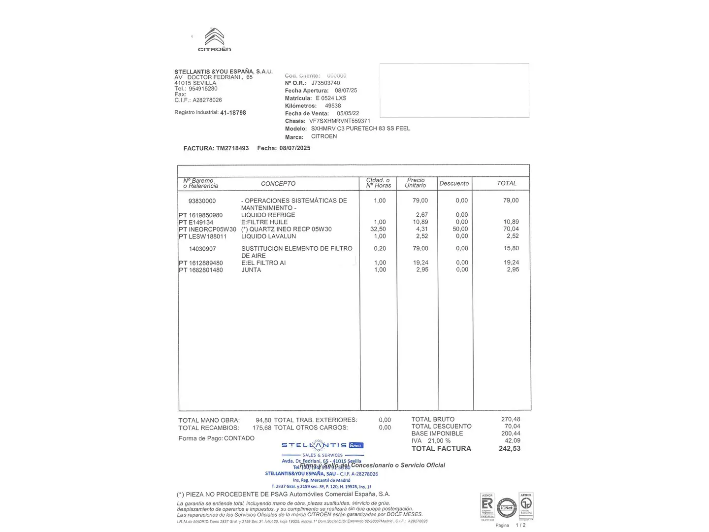 Foto Citroën C3 Citroen C3 PureTech 83 You! (83 CV)
