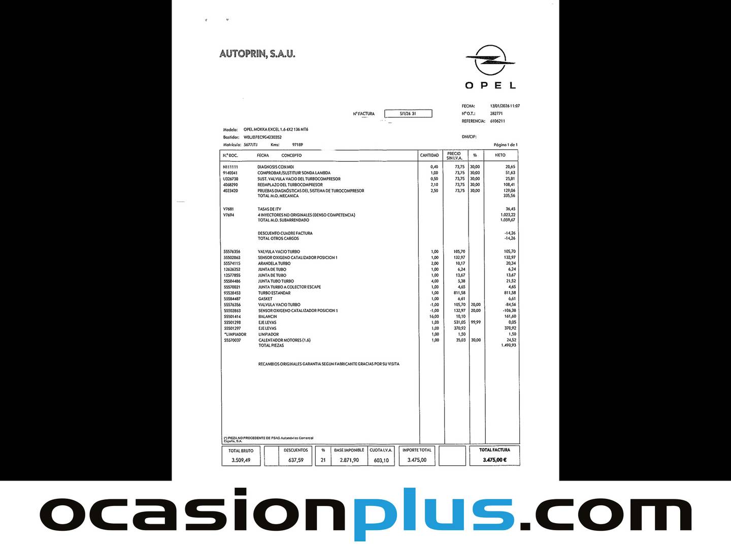 Foto Opel Mokka Opel Mokka 1.6 CDTI S&S Excellence 4x2  (136 CV)