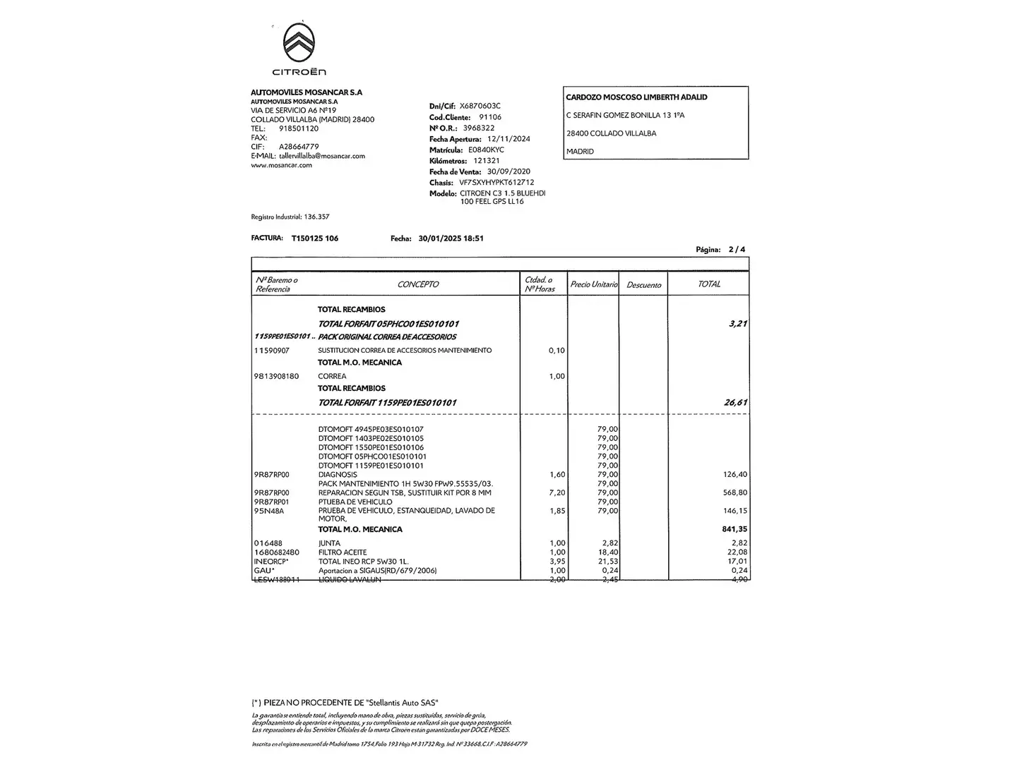 Foto Citroën C3 Citroen C3 BlueHDi 100 S&S Feel (102CV)