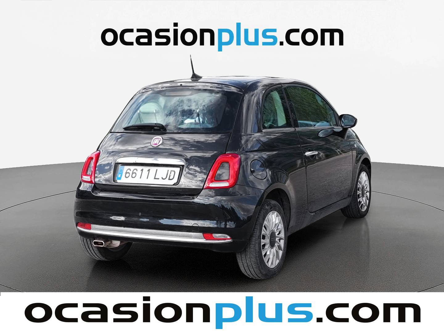 Foto trasera Fiat 500 Fiat 500 1.2 8v Lounge (69 CV) derecha