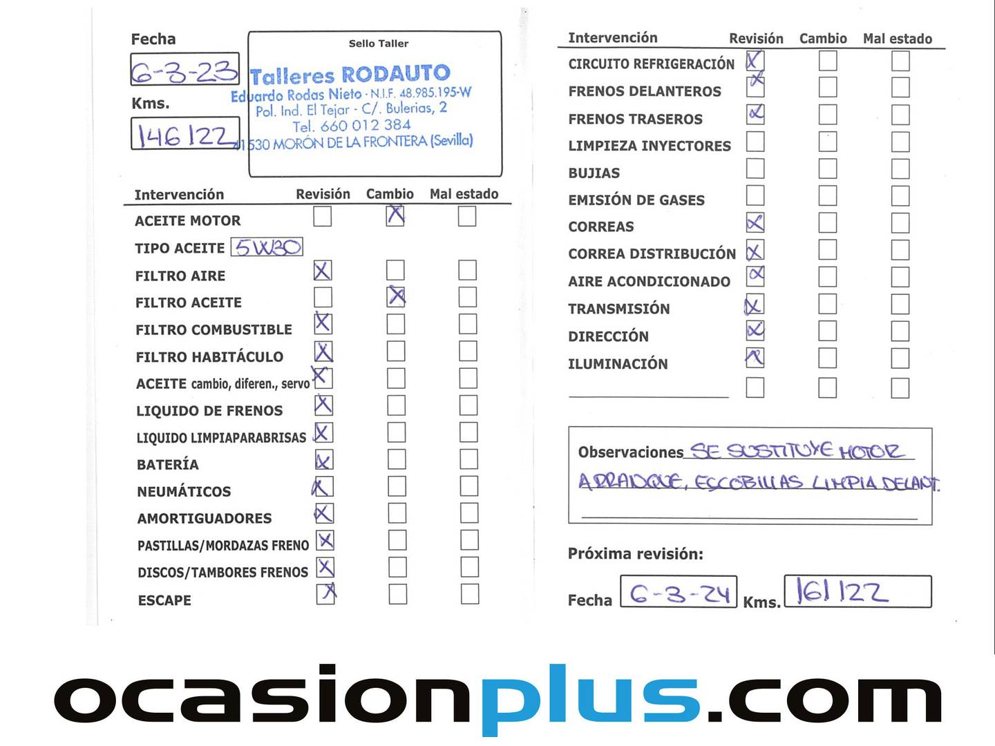 Foto del mantenimiento del BMW Serie 3 BMW Serie 3 330xi Coupe (272 CV)