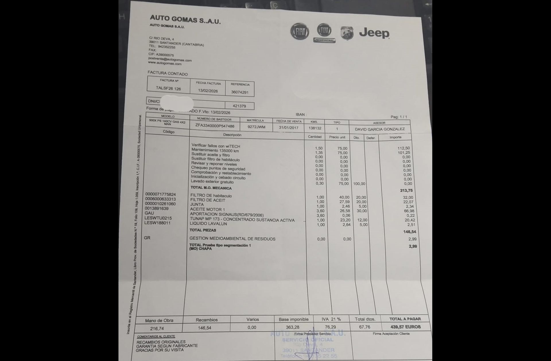 Fiat 500X 1.4 MultiAir Pop Star 4x2 - foto 20