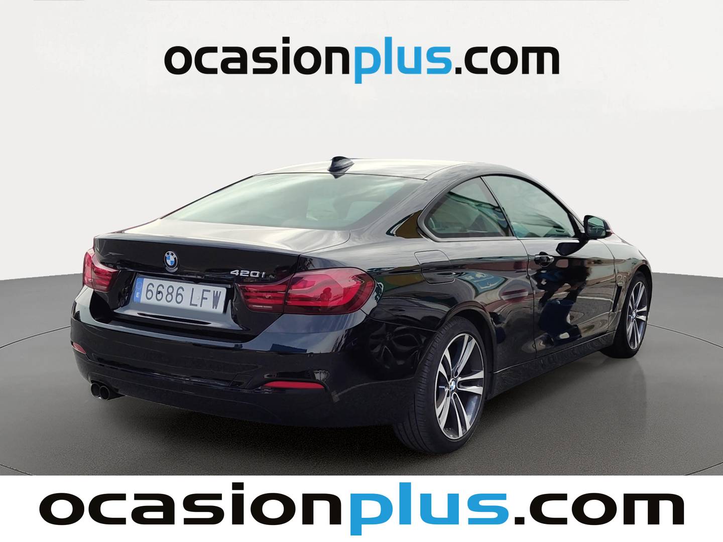 Foto trasera BMW Serie 4 BMW Serie 4 420i Coupe (184 CV) derecha