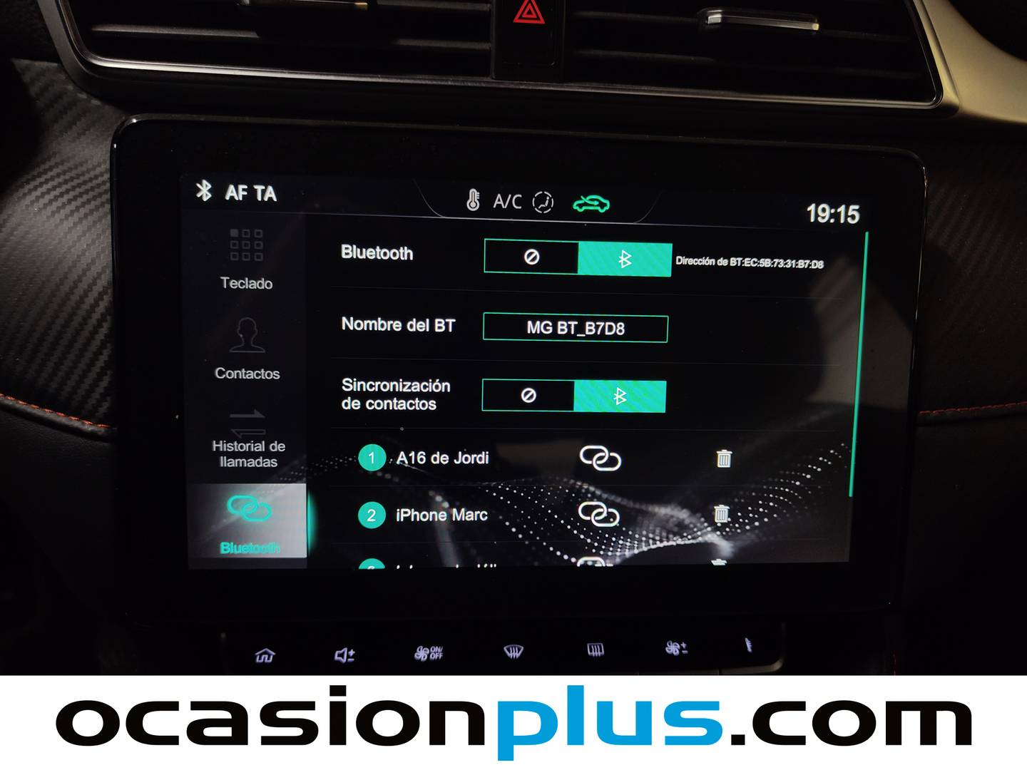 Paquetes del MG ZS MG ZS 1.5 Luxury (106 CV)