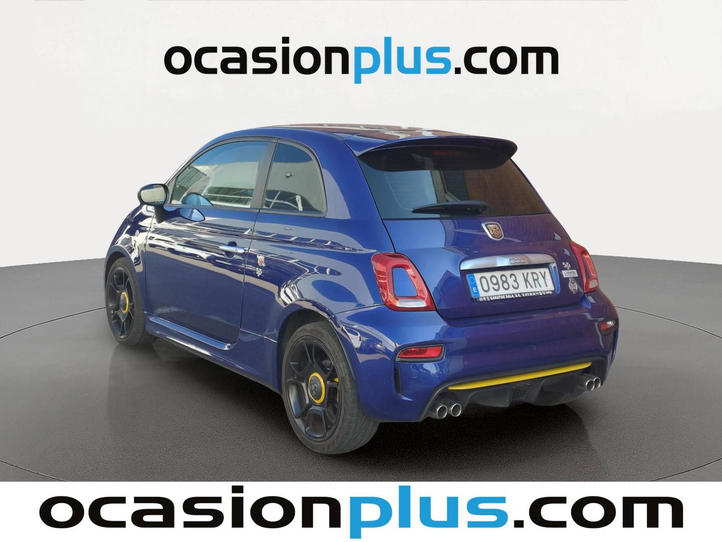 Foto trasera Abarth 500 Abarth 500 T-Jet 595 Pista 118 kW (160 CV) derecha
