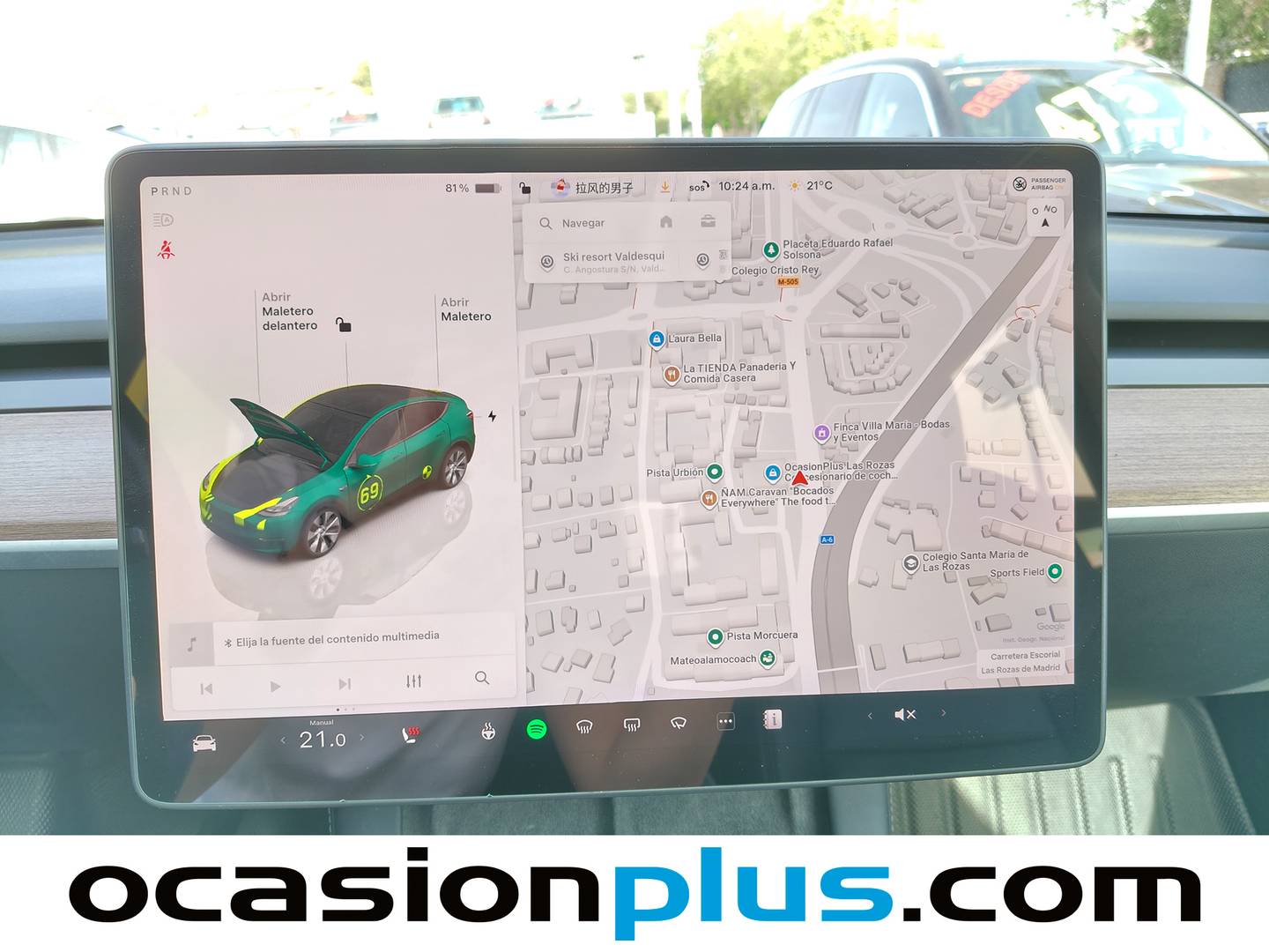 Extras del Tesla Model Y Tesla Model Y Tracción Trasera RWD (347 CV)