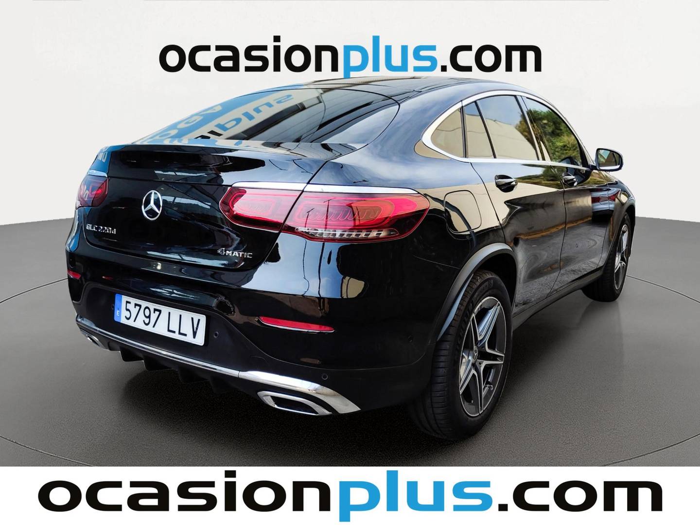 Foto trasera Mercedes GLC Coupé Mercedes GLC Coupé 220 d 4Matic (194 CV) Pack AMG derecha