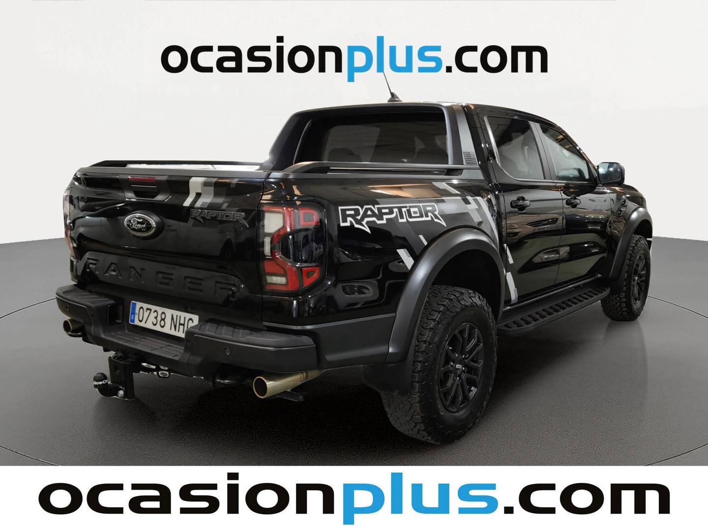 Foto trasera Ford Ranger Ford Ranger Pickup 3.0 Ecoboost Doble Cabina Raptor AT e-AWD (292 CV) derecha