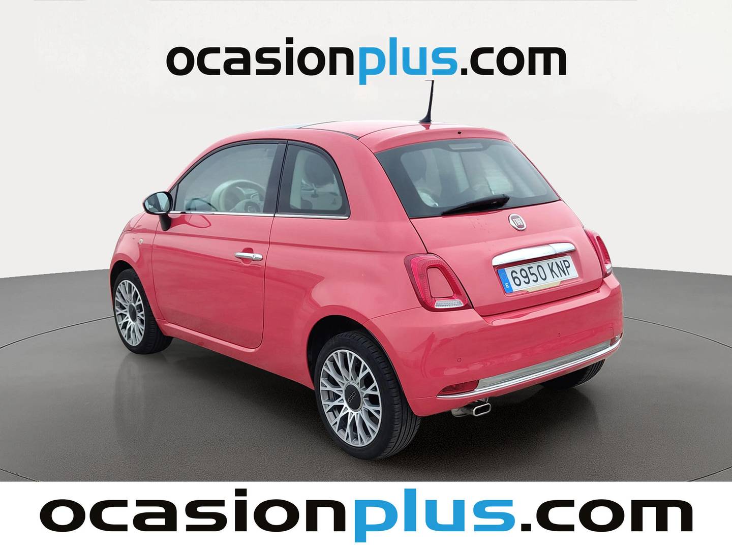 Foto trasera Fiat 500 Fiat 500 1.2 8v Lounge (69 CV) izquierda