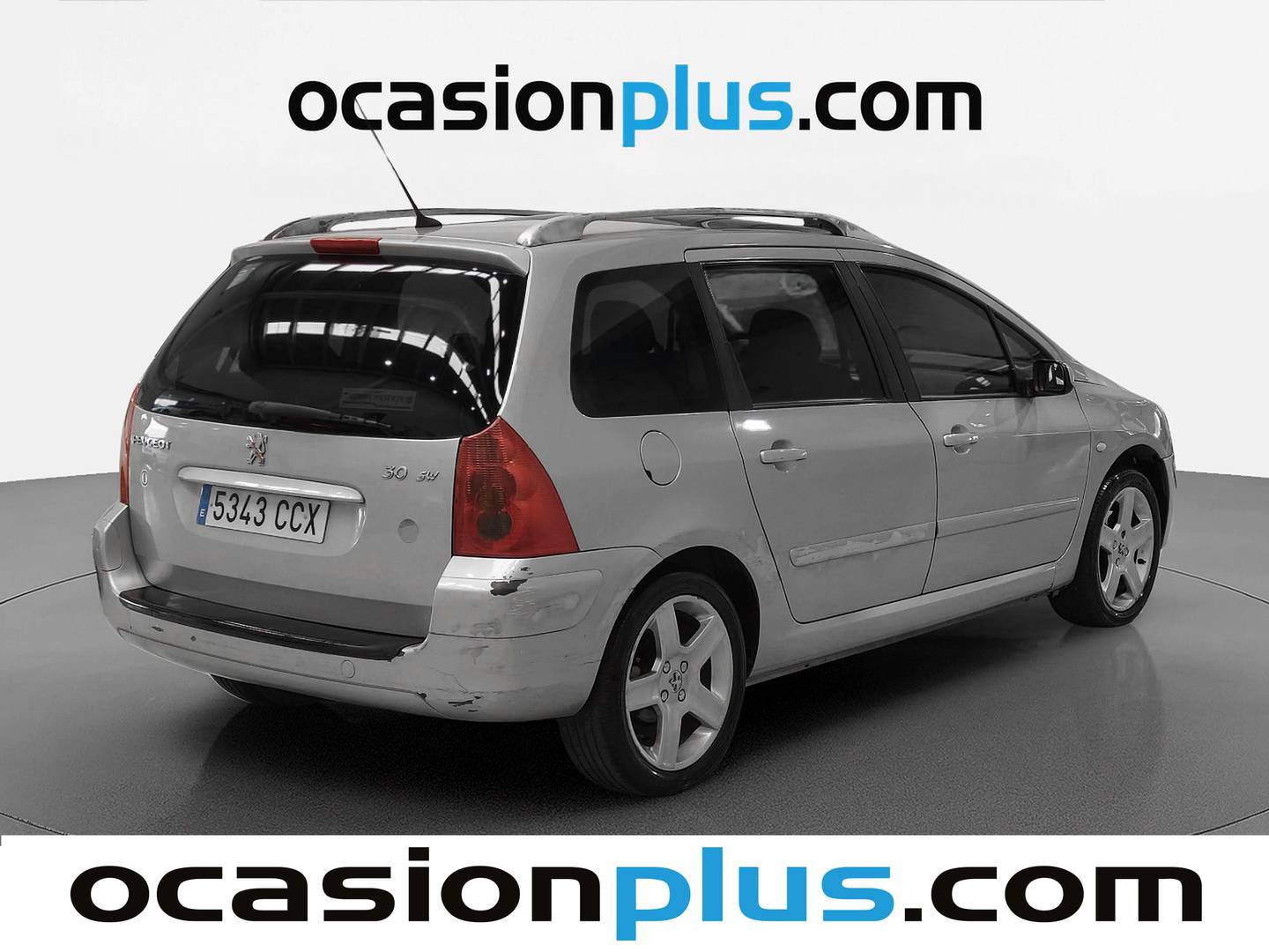 Foto trasera Peugeot 307 SW Peugeot 307 SW 2.0 HDI Pack (110 CV) 7 Plazas derecha