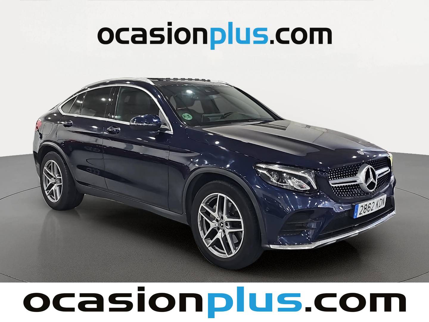 Foto delantera Mercedes GLC Coupé Mercedes-Benz GLC Coupé 250 d 4Matic (204 CV) PACK AMG derecha