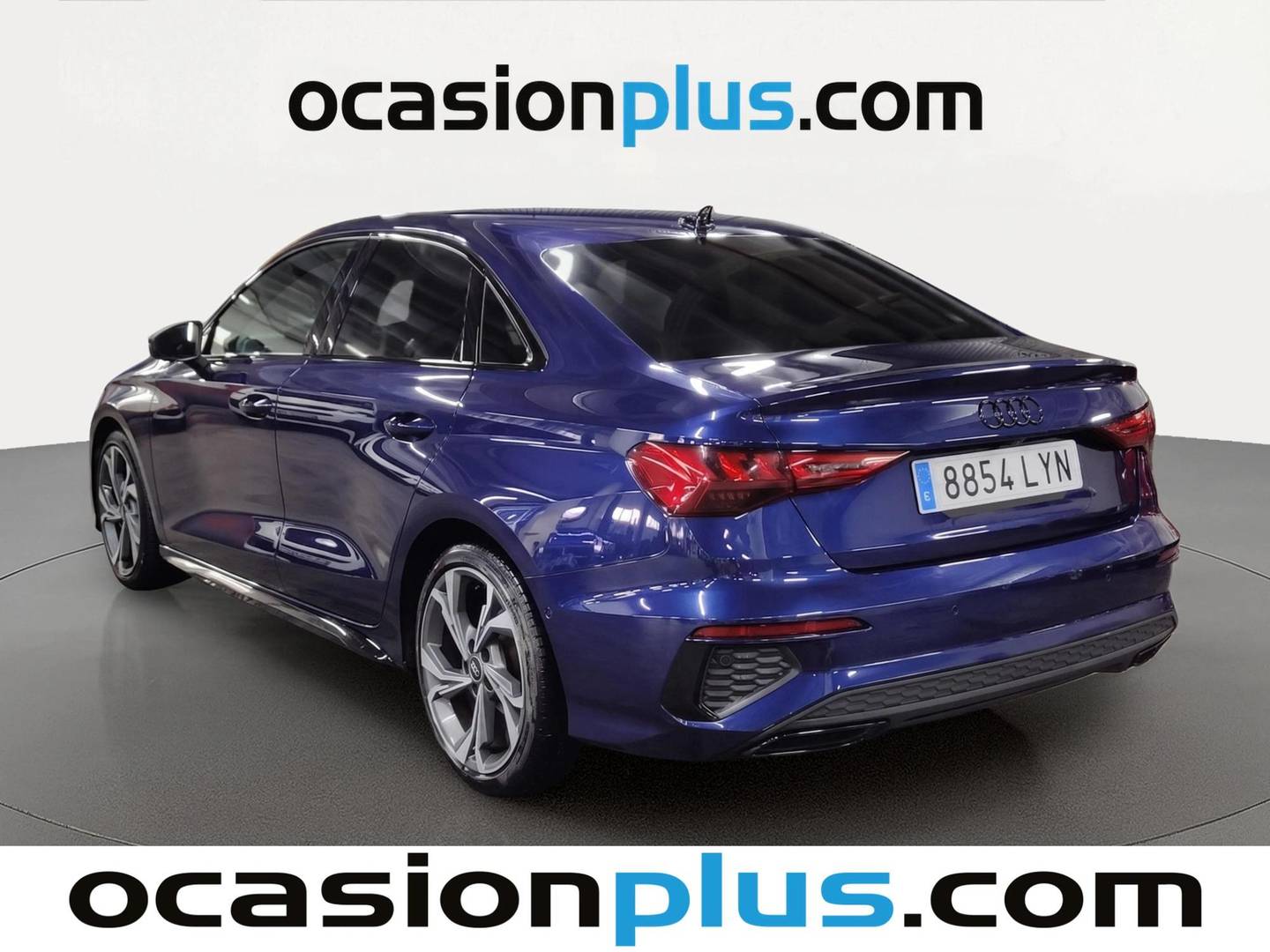 Foto trasera Audi A3 Audi A3 Sedan Black line 35 TFSI (150 CV) S tronic izquierda