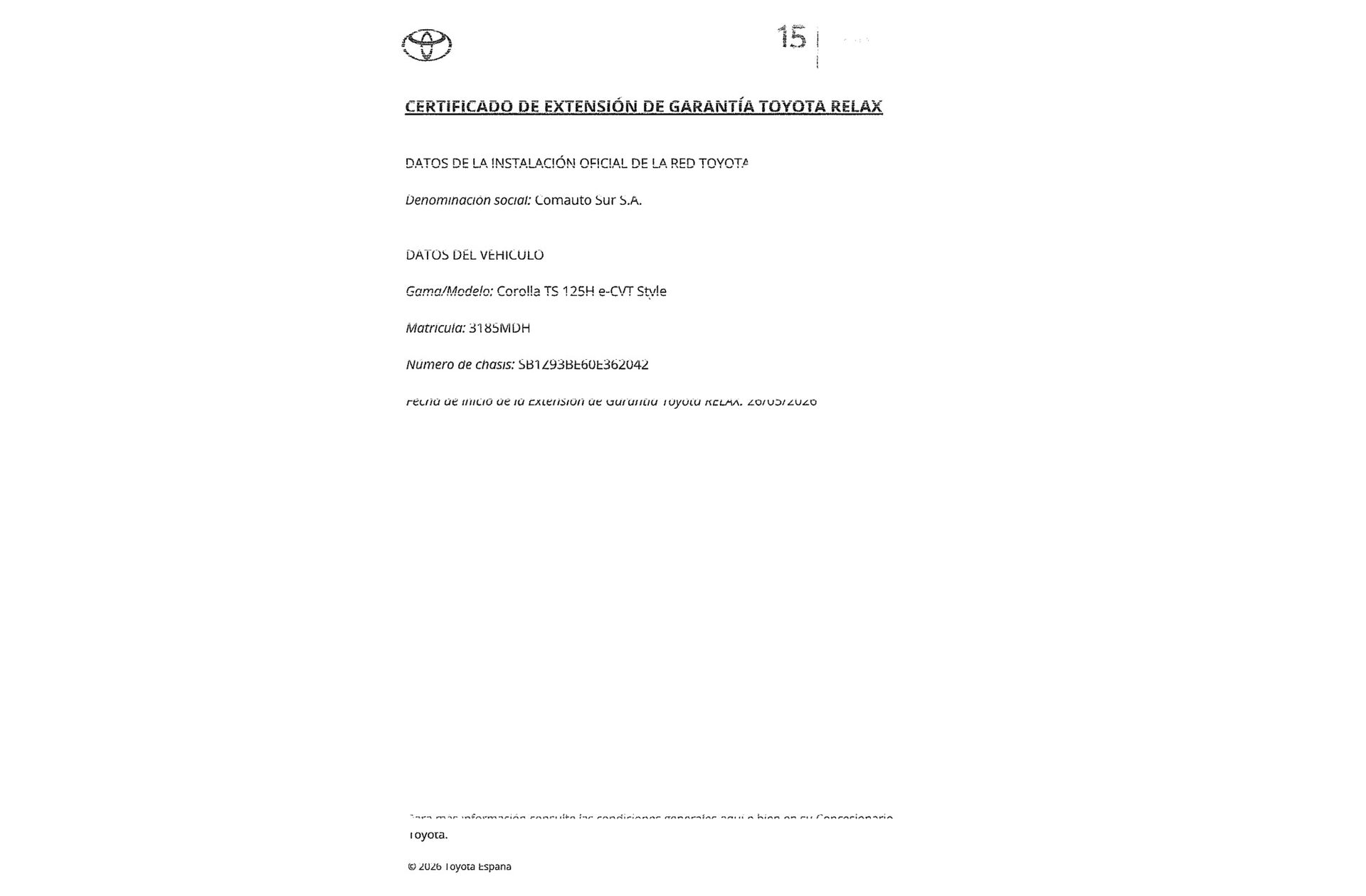 Toyota Corolla Touring Sport 125H Style E-CVT - foto 21