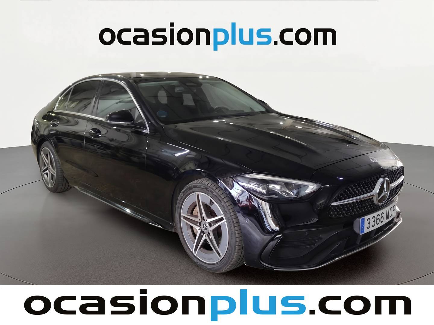 Foto delantera Mercedes Clase C Mercedes Clase C 220 d (200 CV) Pack AMG derecha