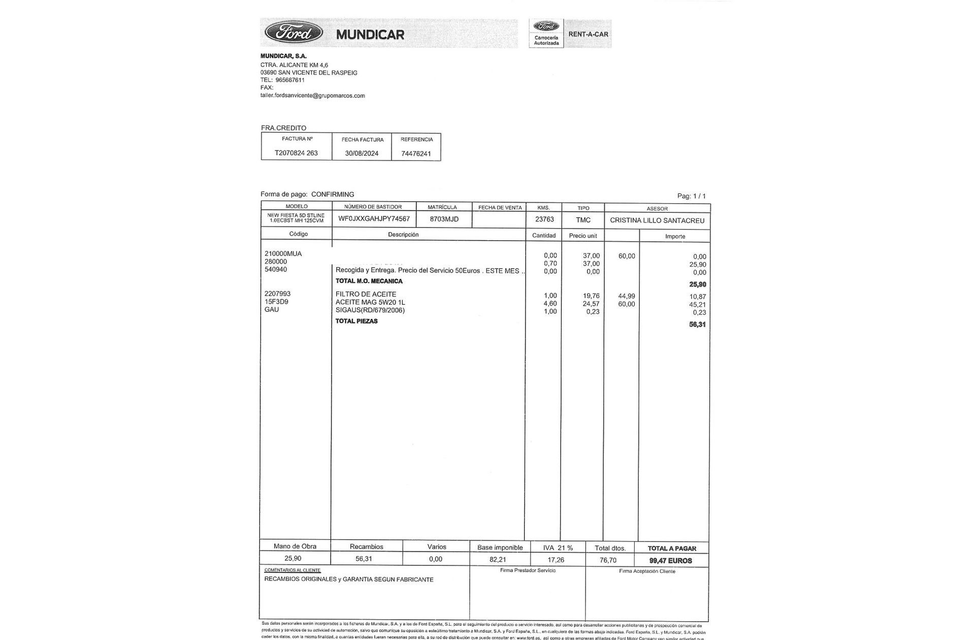 Ford Fiesta 1.0 EcoBoost MHEV ST-Line - foto 20