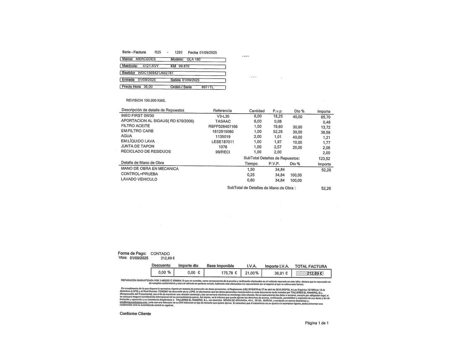 Foto Mercedes GLA Mercedes-Benz GLA 180 (122 CV)