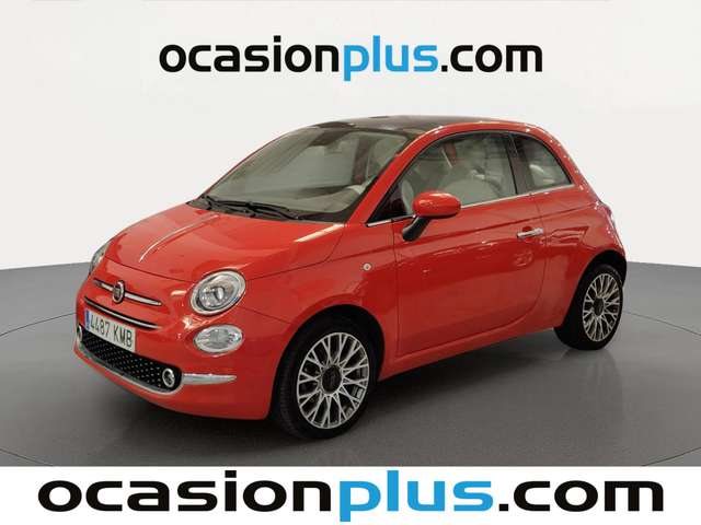 Fiat 500 1.2 8v Lounge (69 CV) de segunda mano