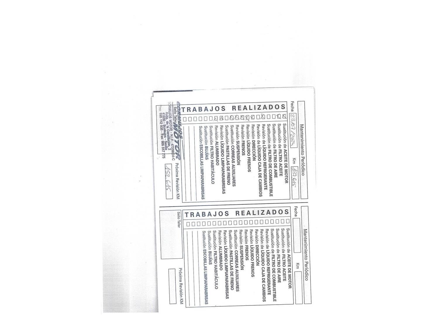 Foto del mantenimiento del Audi Q2 Audi Q2 Advanced 30 TDI (116 CV)