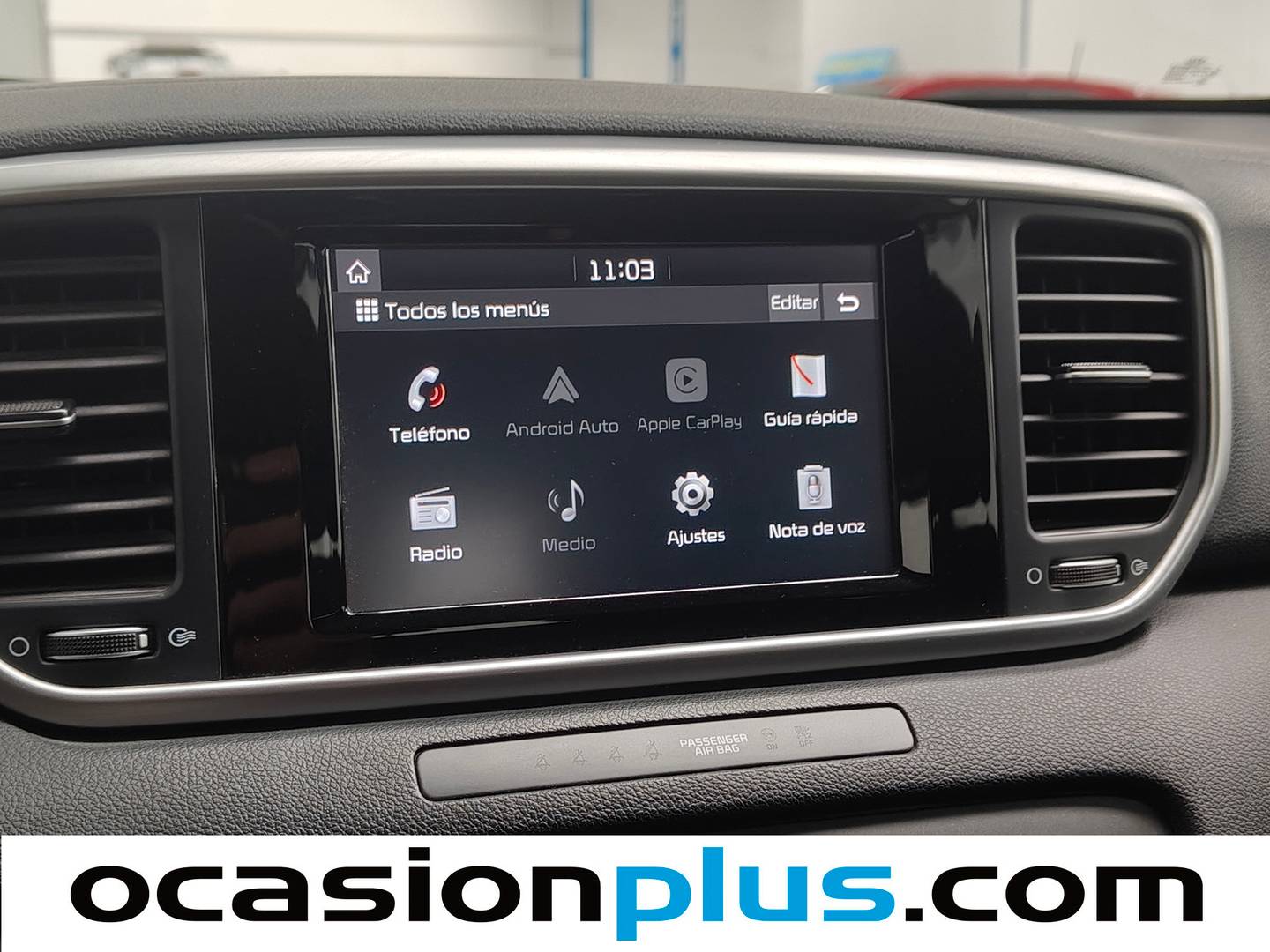 Equipamiento del KIA Sportage KIA Sportage 1.6 GDi Concept 4x2 (132 CV)