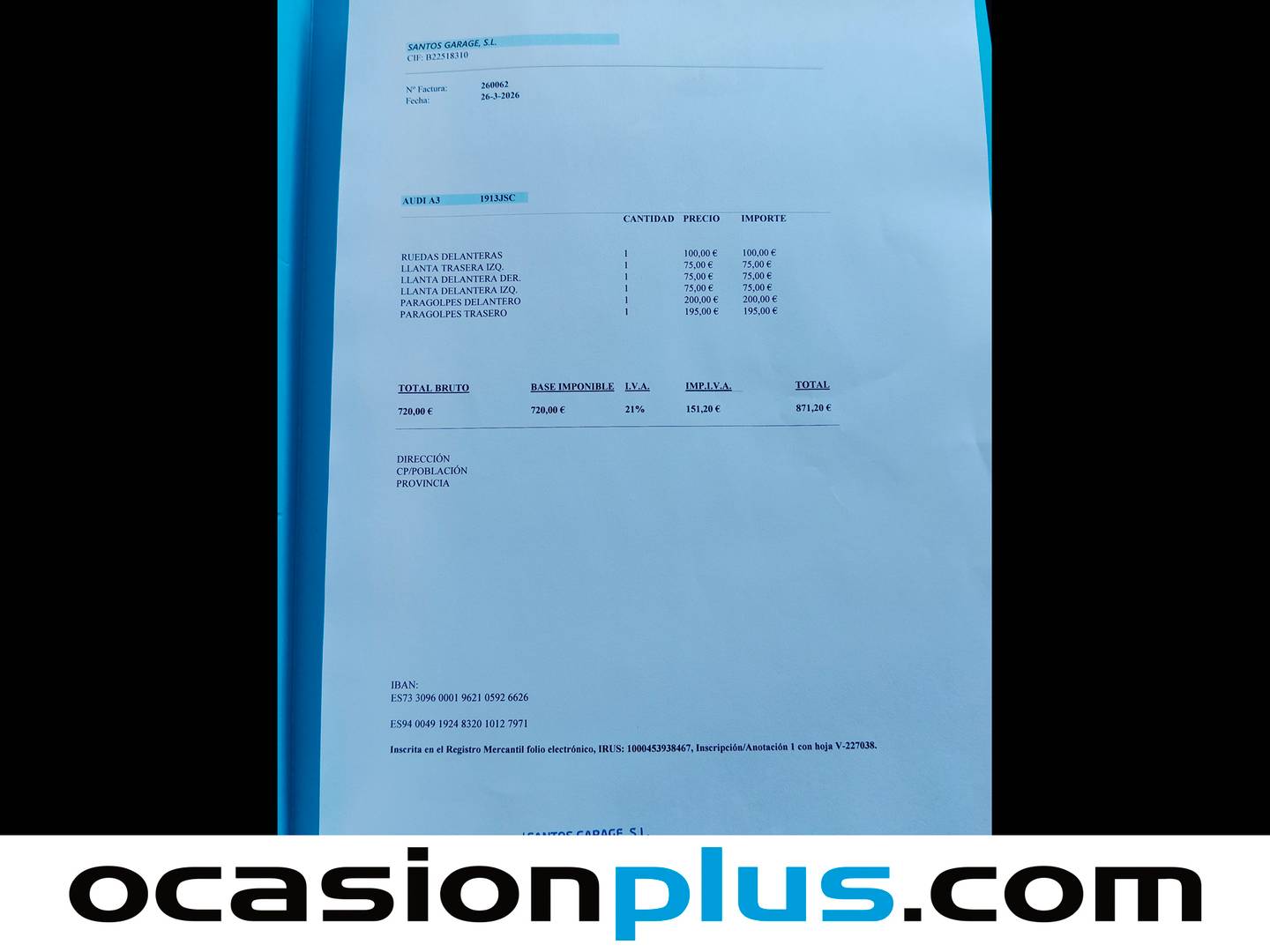 Foto del mantenimiento del Audi A3 Audi A3 Sedan S line edition 1.0 TFSI S tronic Sedan