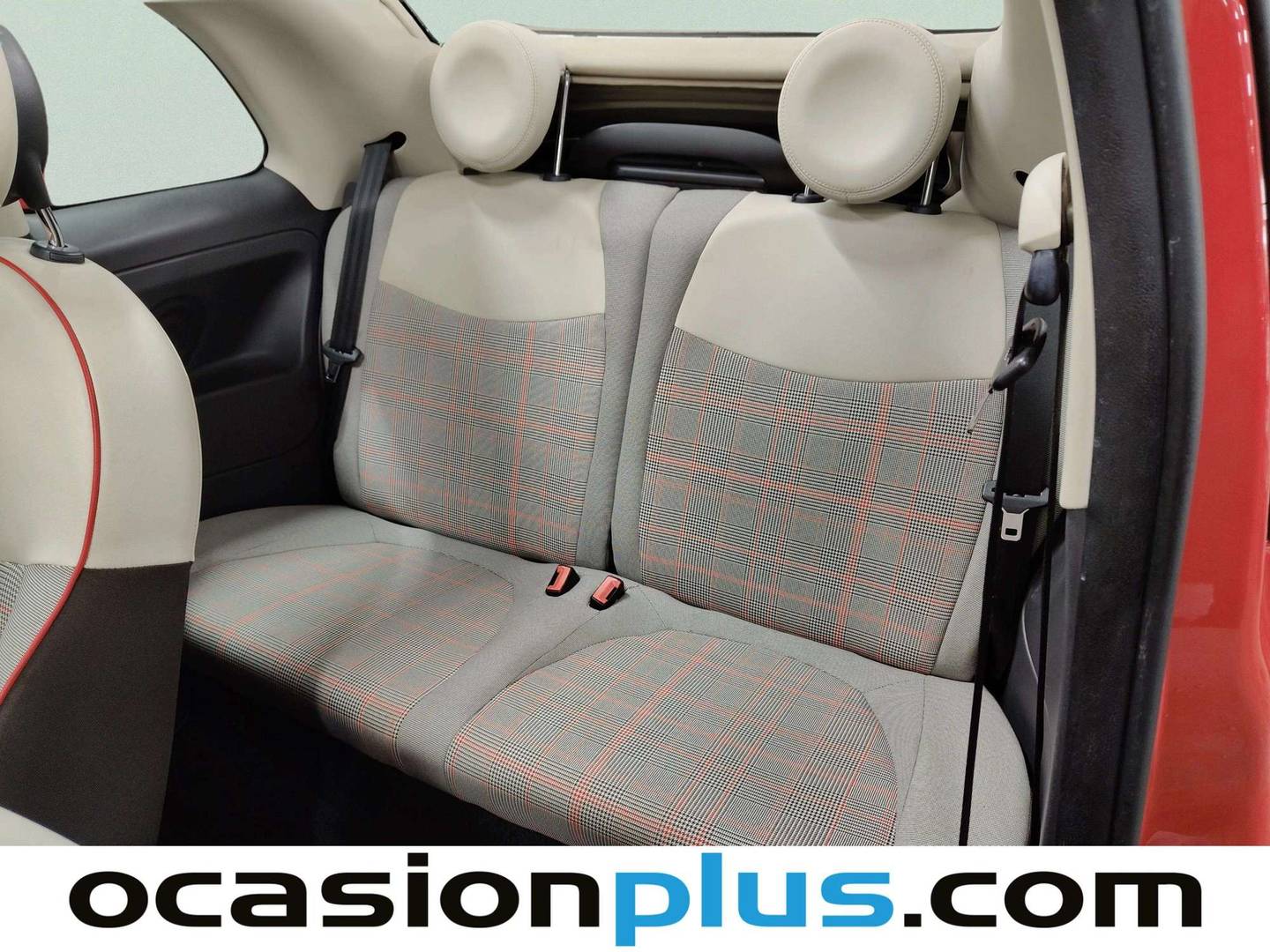 Foto asientos traseros Fiat 500C Fiat 500C 1.2 8v Cabrio Lounge (69 CV)