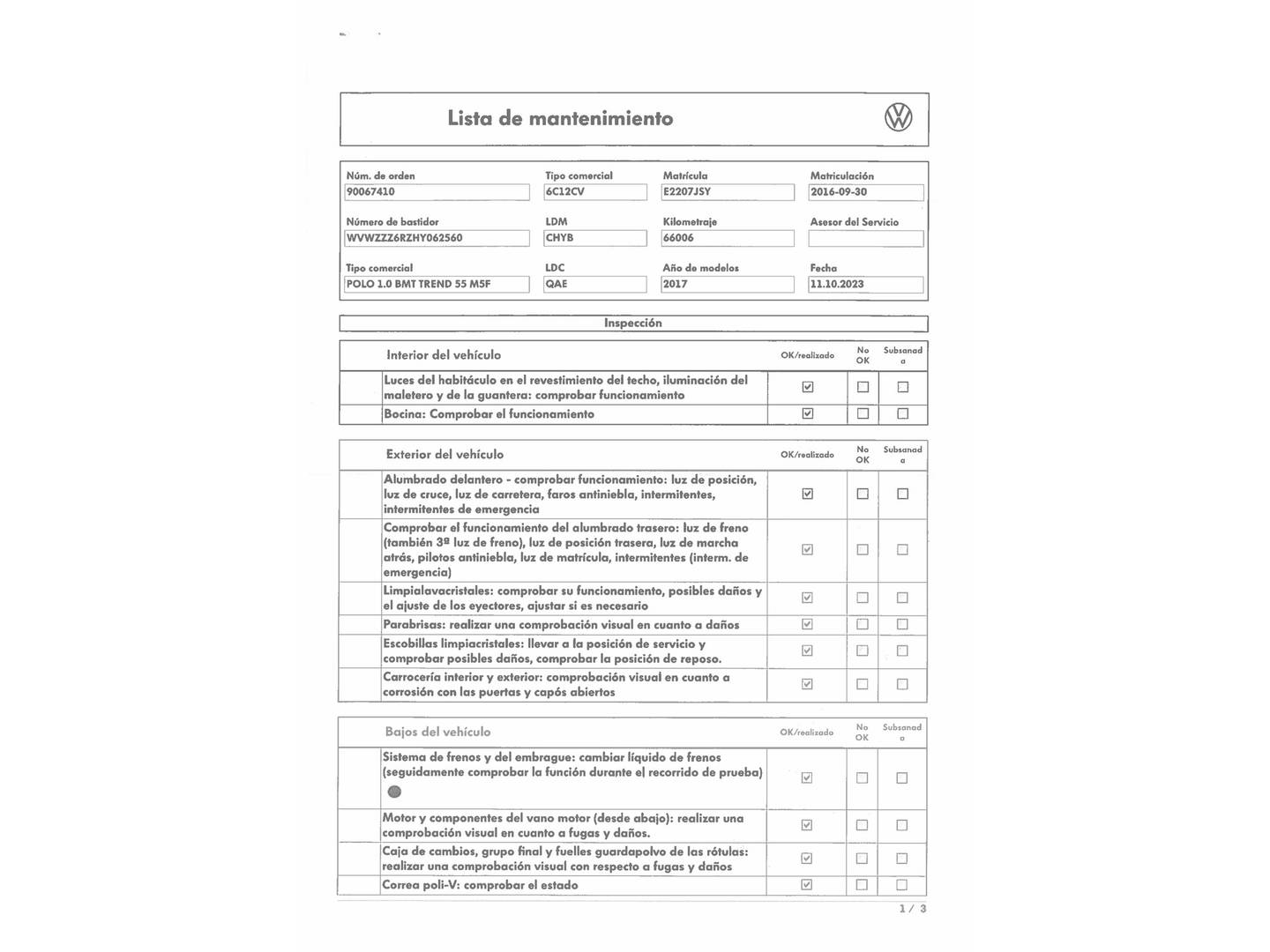 Foto Volkswagen Polo Volkswagen Polo A-Polo 1.0 BMT (75 CV)