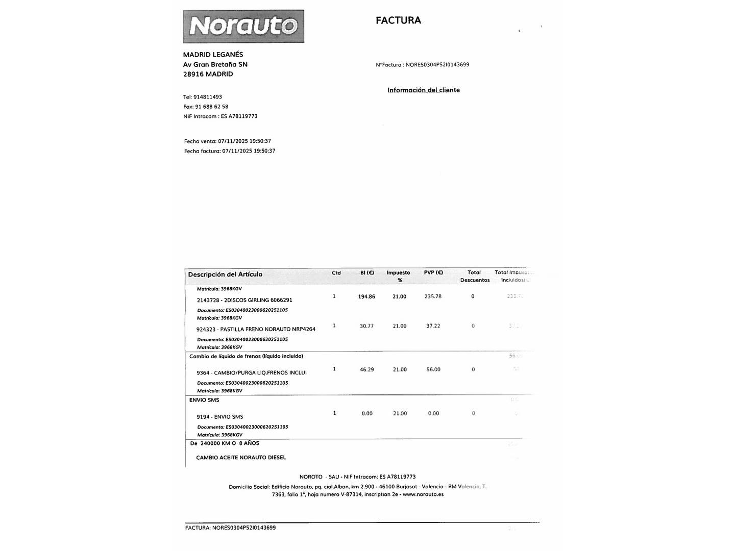 Foto del mantenimiento del Opel Mokka X Opel Mokka X 1.6 CDTi S&S Excellence 4X2 (136 CV)