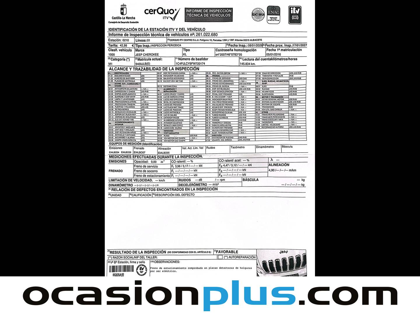 Foto Jeep Cherokee Jeep Cherokee 2.0 Diesel Longitude 4x2 (140 CV)