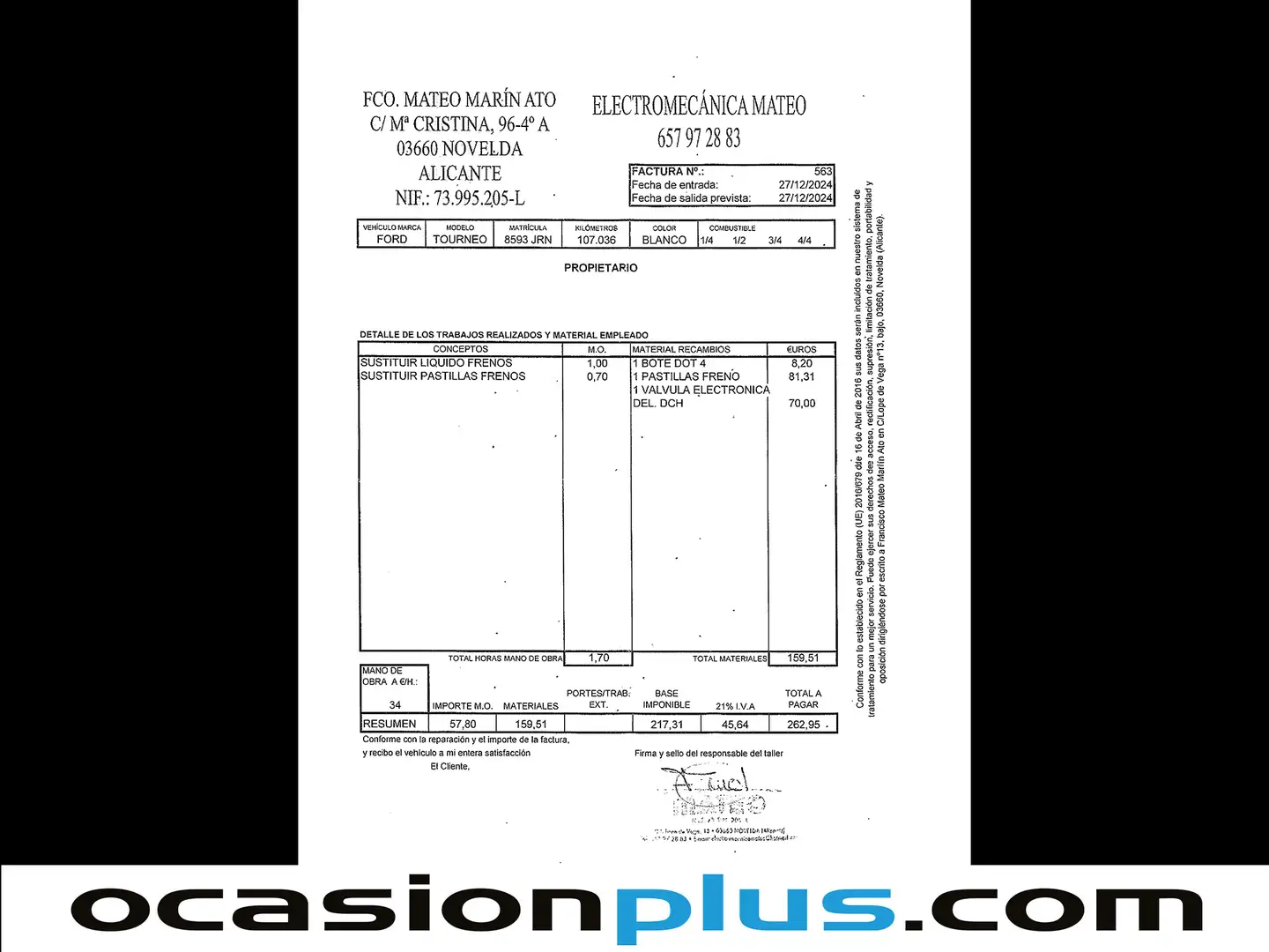 Foto Ford Tourneo Courier Ford Tourneo Courier 1.0 EcoBoost Trend (100 CV)