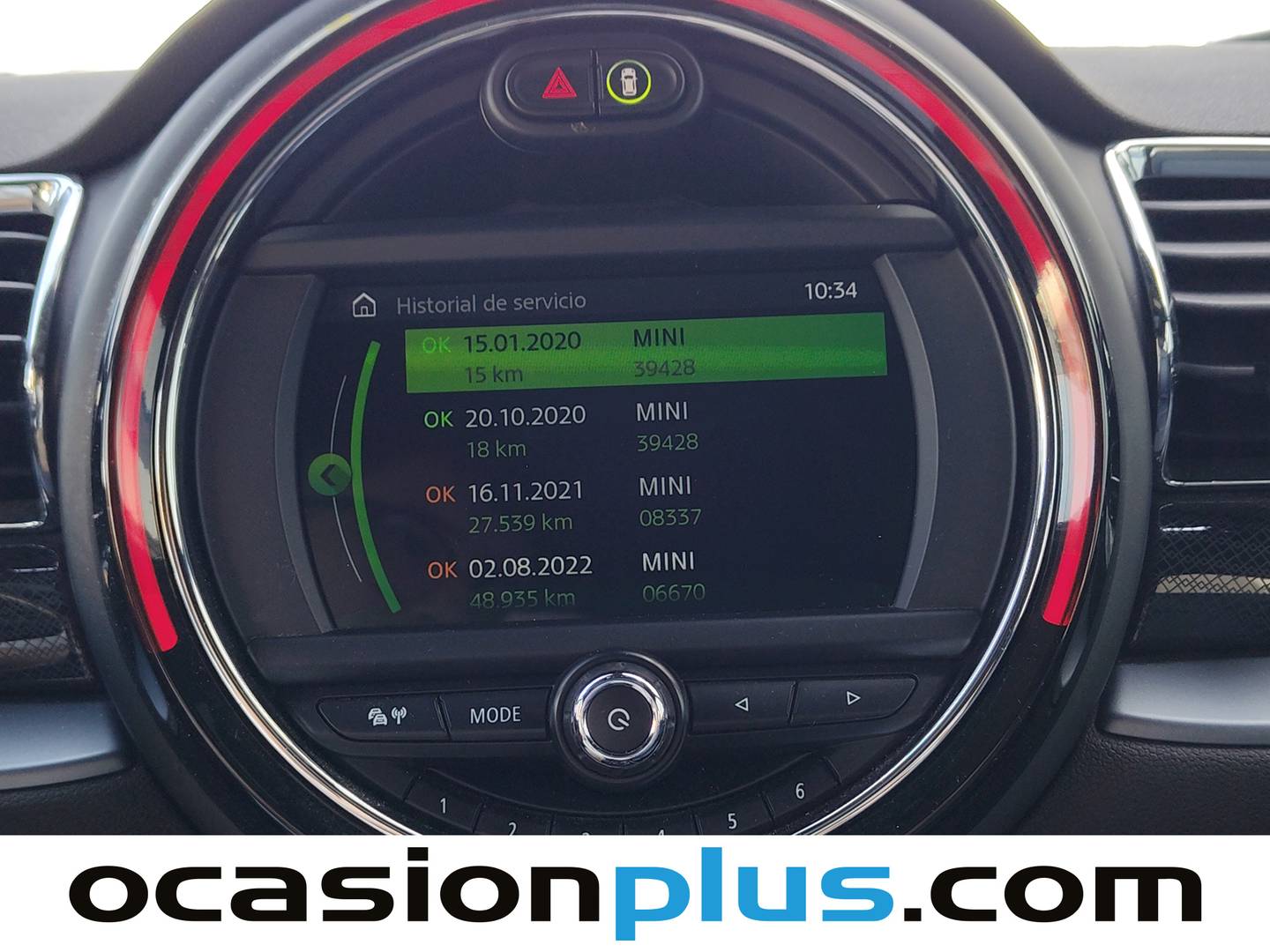 Foto del mantenimiento del Mini CLUBMAN Mini MINI Clubman Cooper (136 CV)