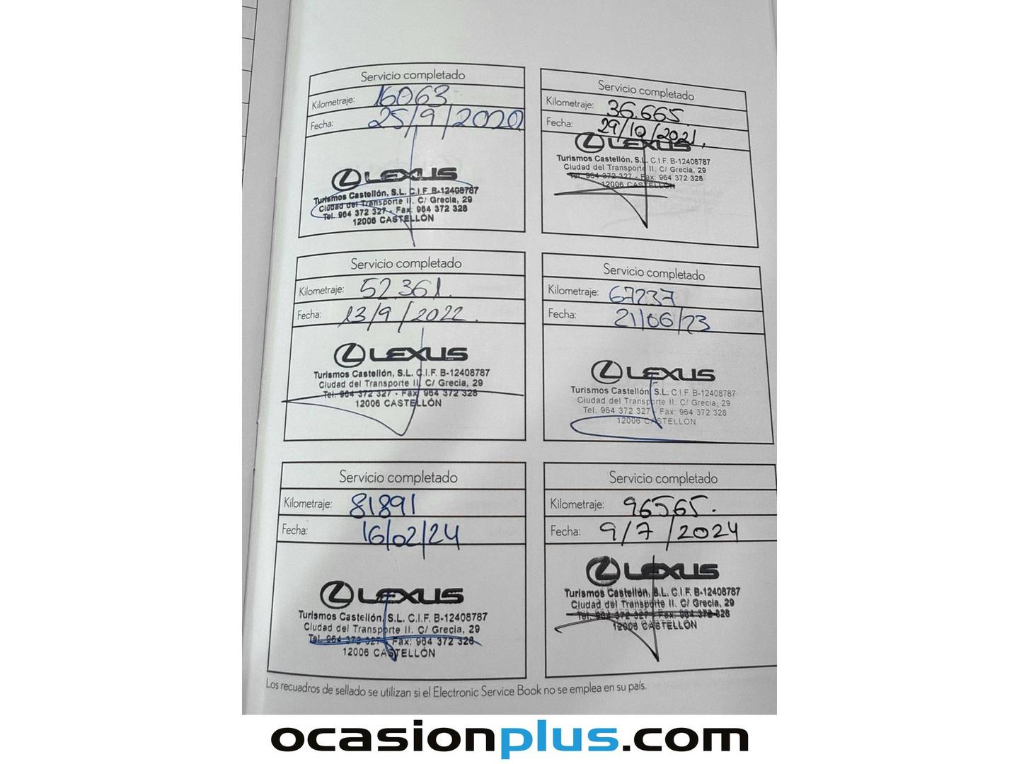 Foto del mantenimiento del Lexus NX Lexus NX 300h Eco 2WD (197 CV)