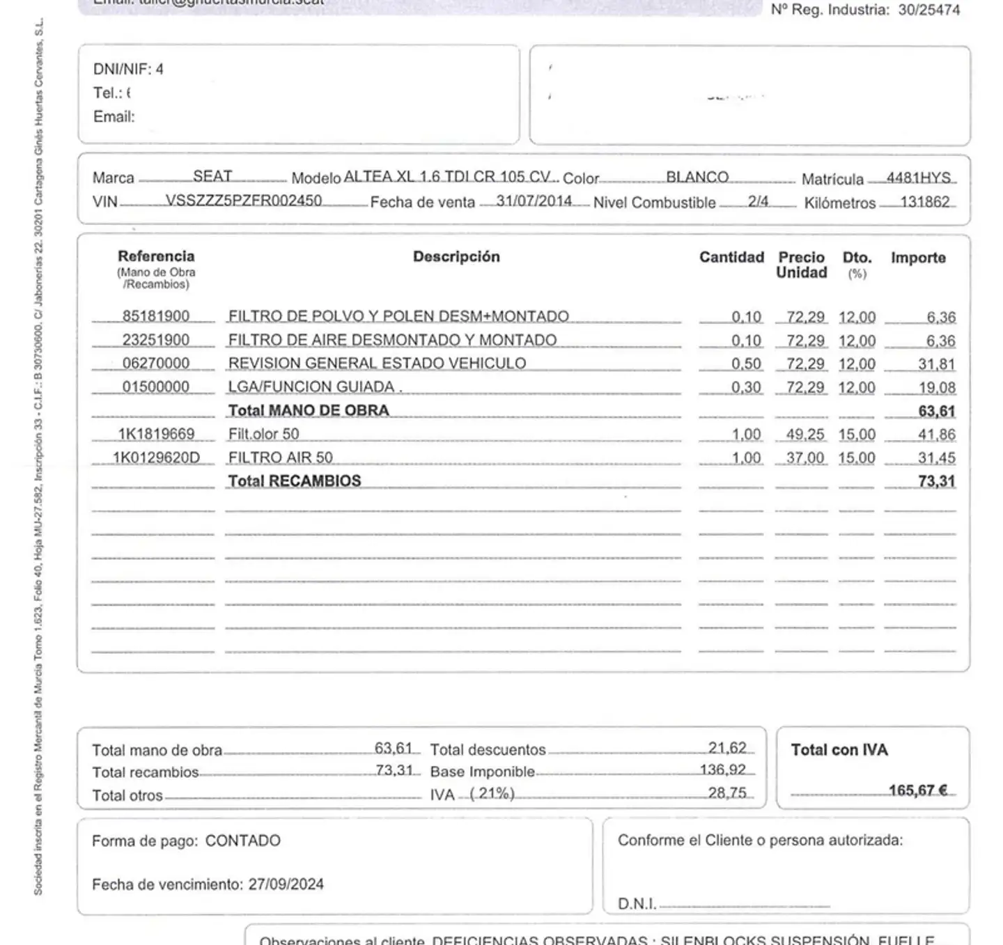 Mantenimiento