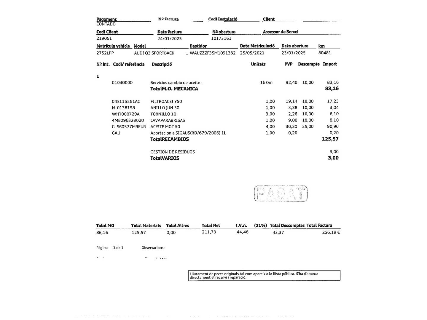 Audi Q3 Sportback Audi Q3 Sportback TFSIe Sportback TFSIe Advanced 45 TFSI e (245 CV) S-Tronic automático
