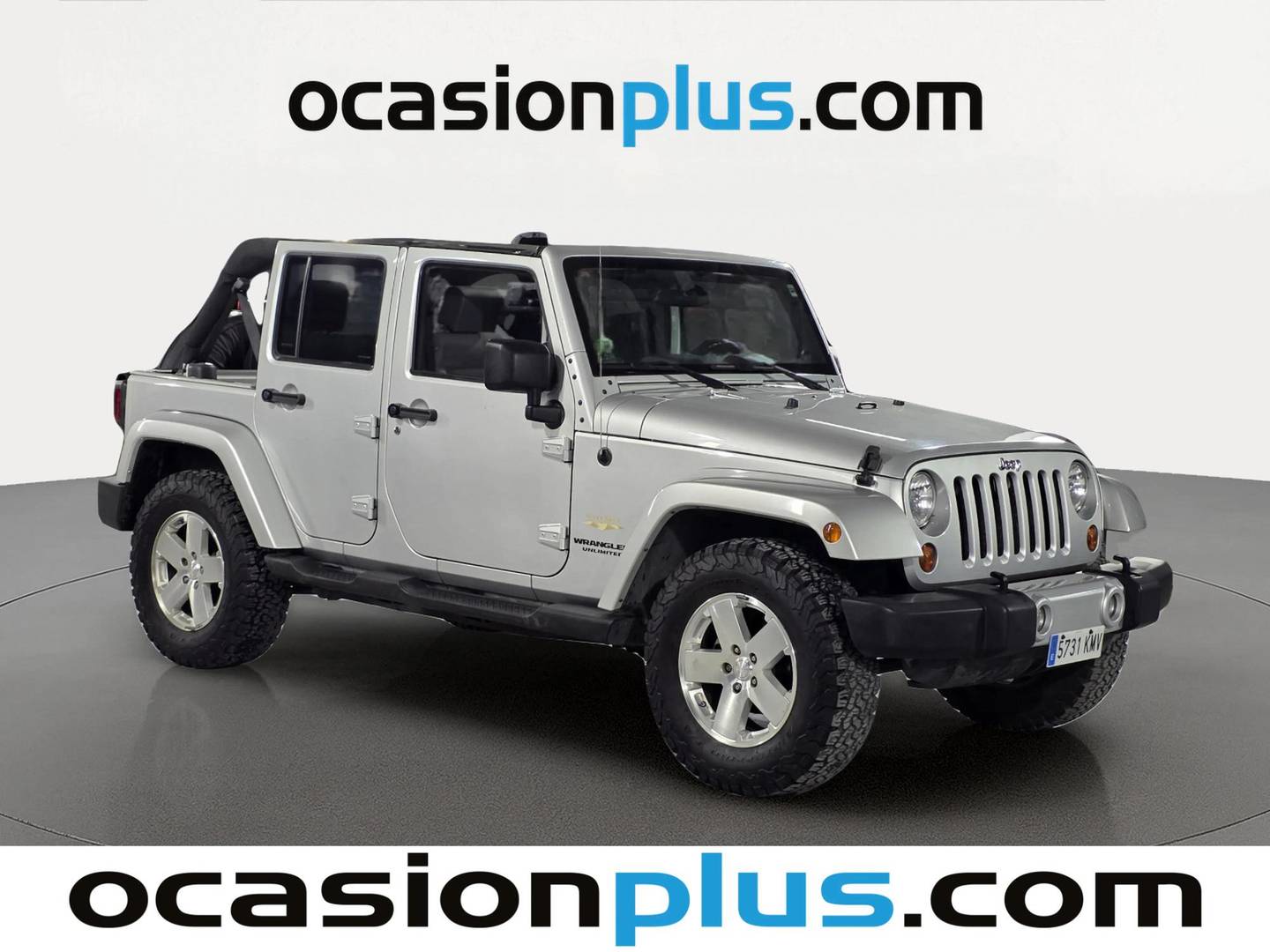 Foto trasera Jeep Wrangler Unlimited Jeep Wrangler Unlimited 3.8 V6 Sahara Auto (199 Cv) 4x4 izquierda