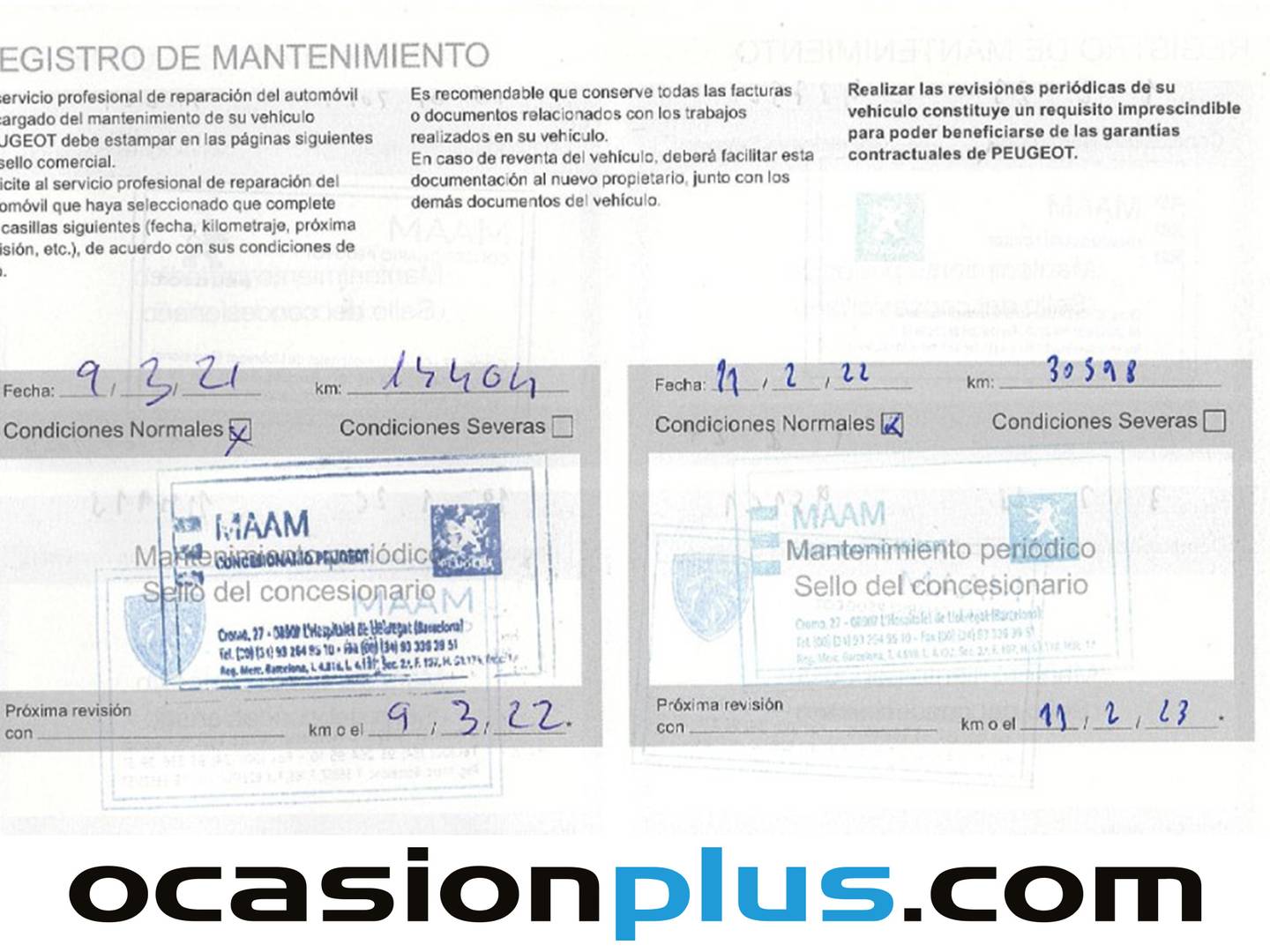 Foto del mantenimiento del Peugeot 5008 Peugeot 5008 PureTech 180 GT Line EAT8 (180 CV) 7 Plazas