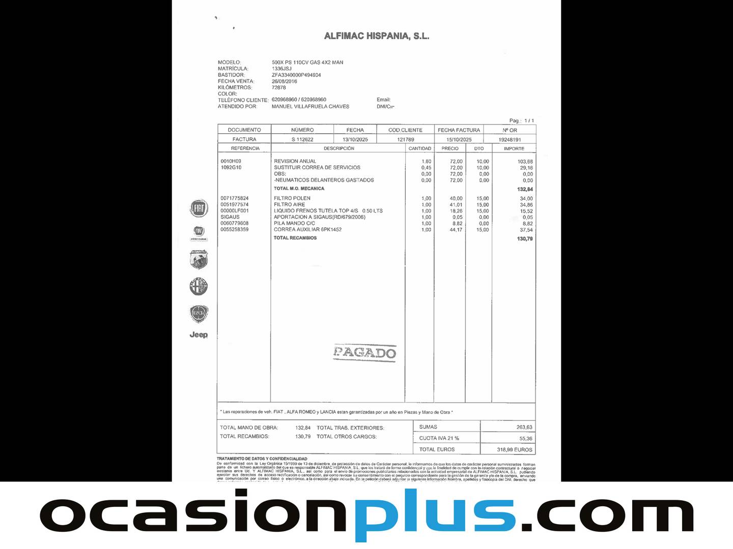 Foto Fiat 500X Fiat 500X 1.6 E-Torq Pop Star 4x2 (110 CV)