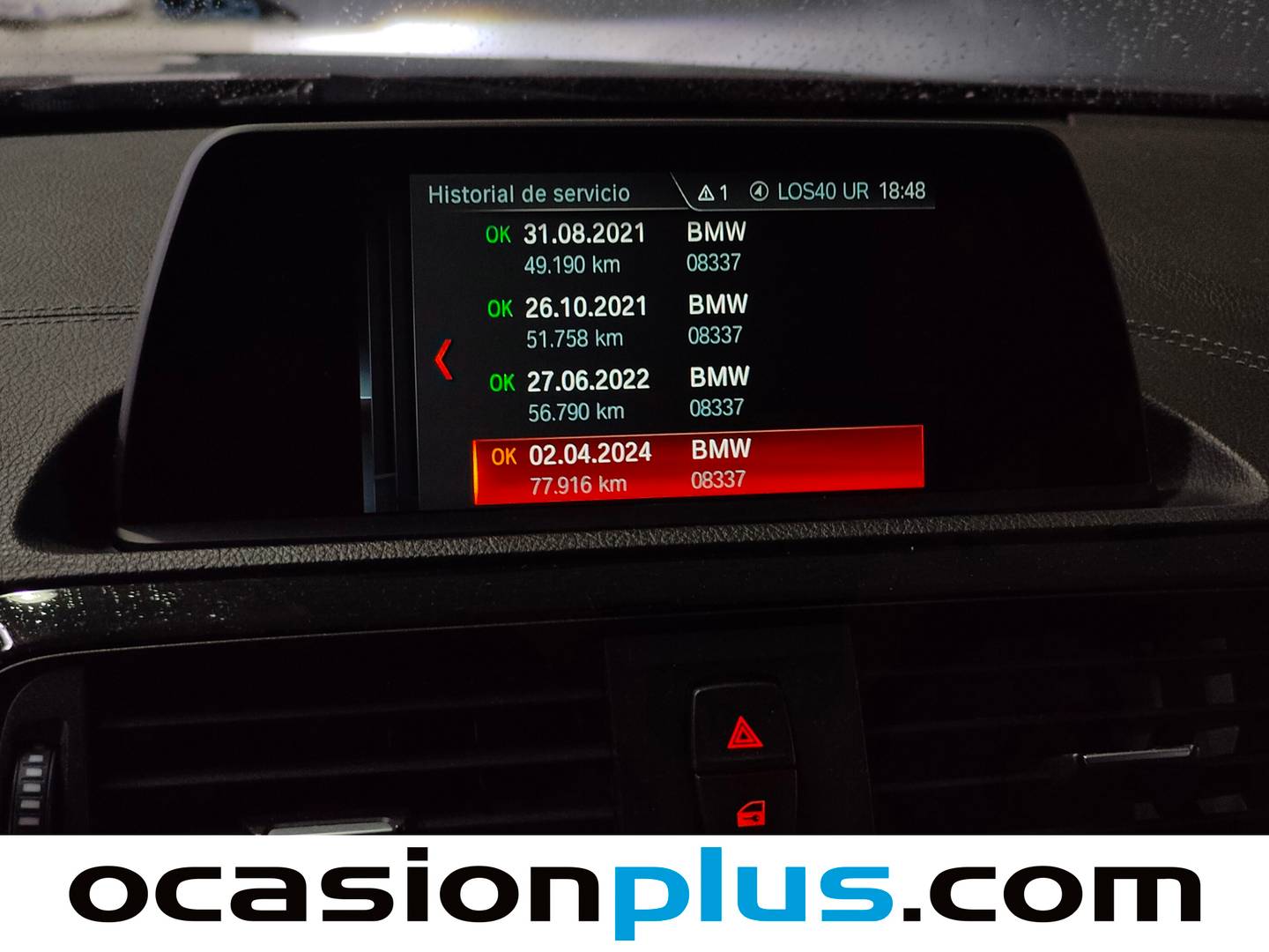 Foto del mantenimiento del BMW Serie 1 BMW Serie 1 118i (136 CV)