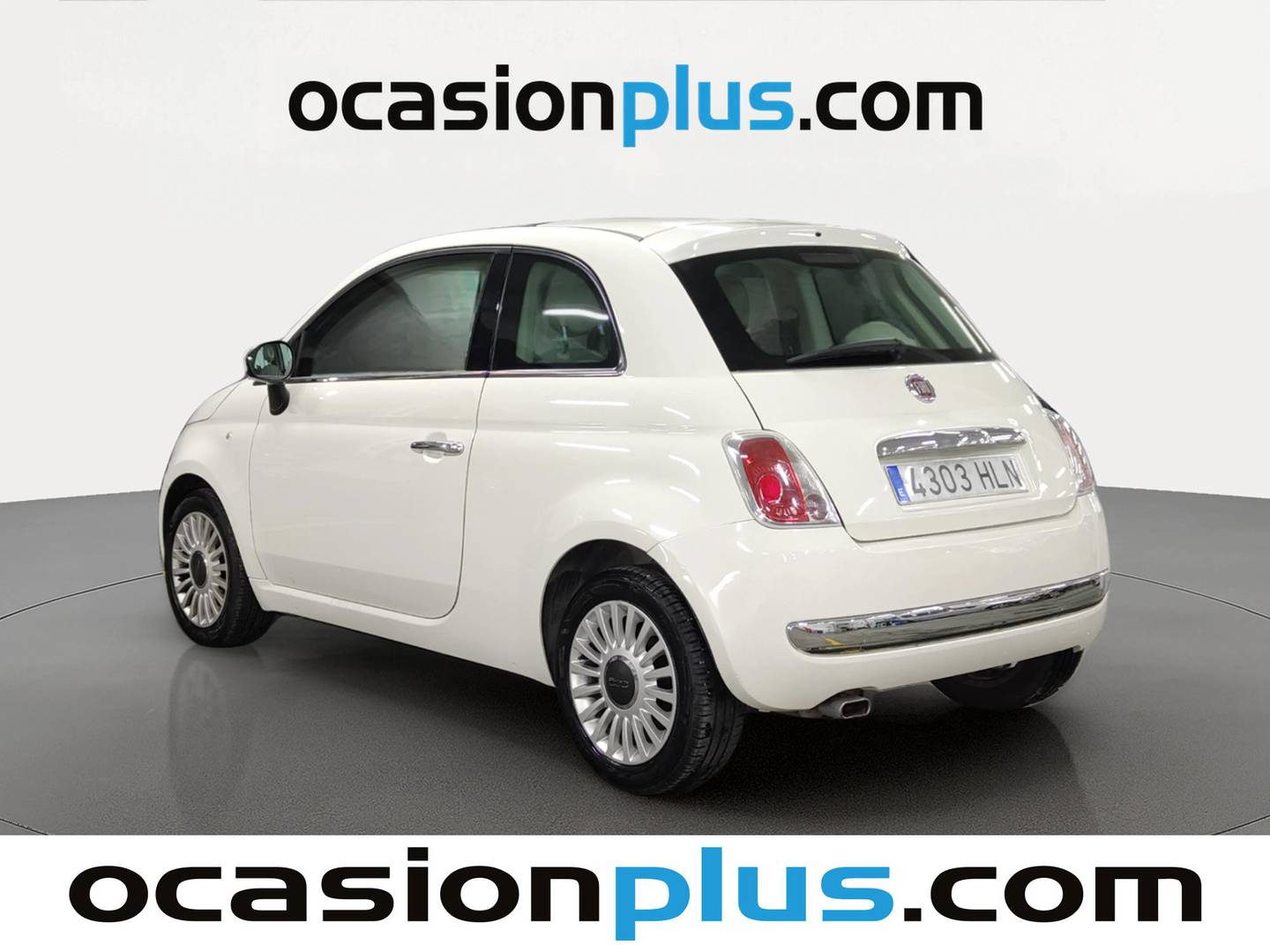 Foto trasera Fiat 500 Fiat 500 1.2 8v Lounge (69 CV) izquierda