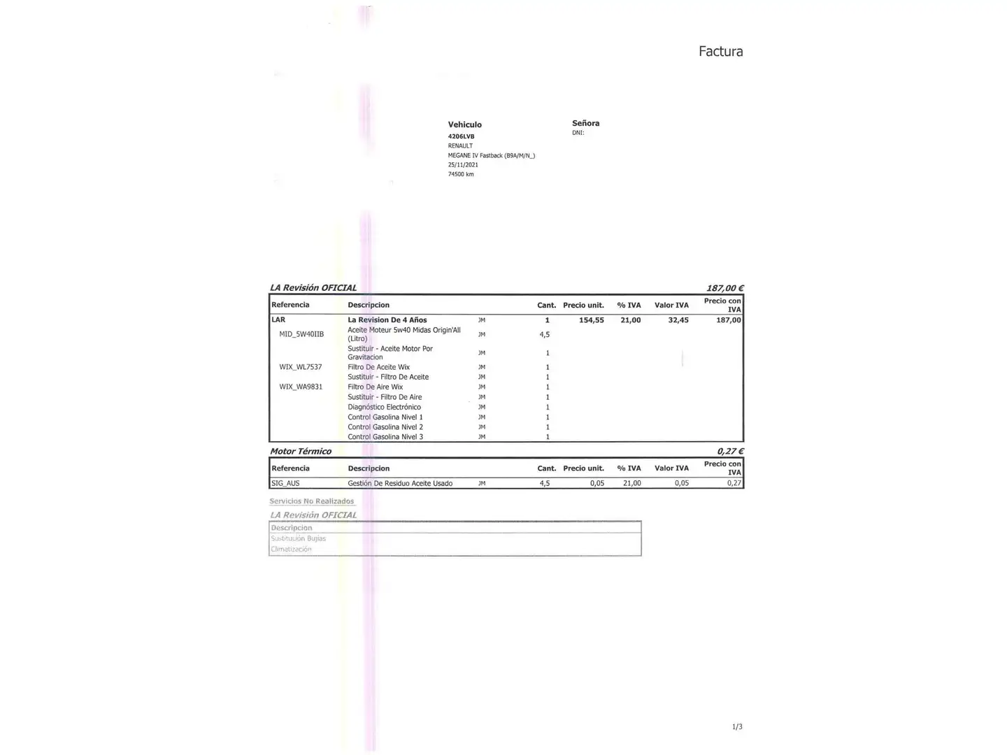Foto Renault Mégane Renault Megane Intens E-Tech Híbrido (160 CV)