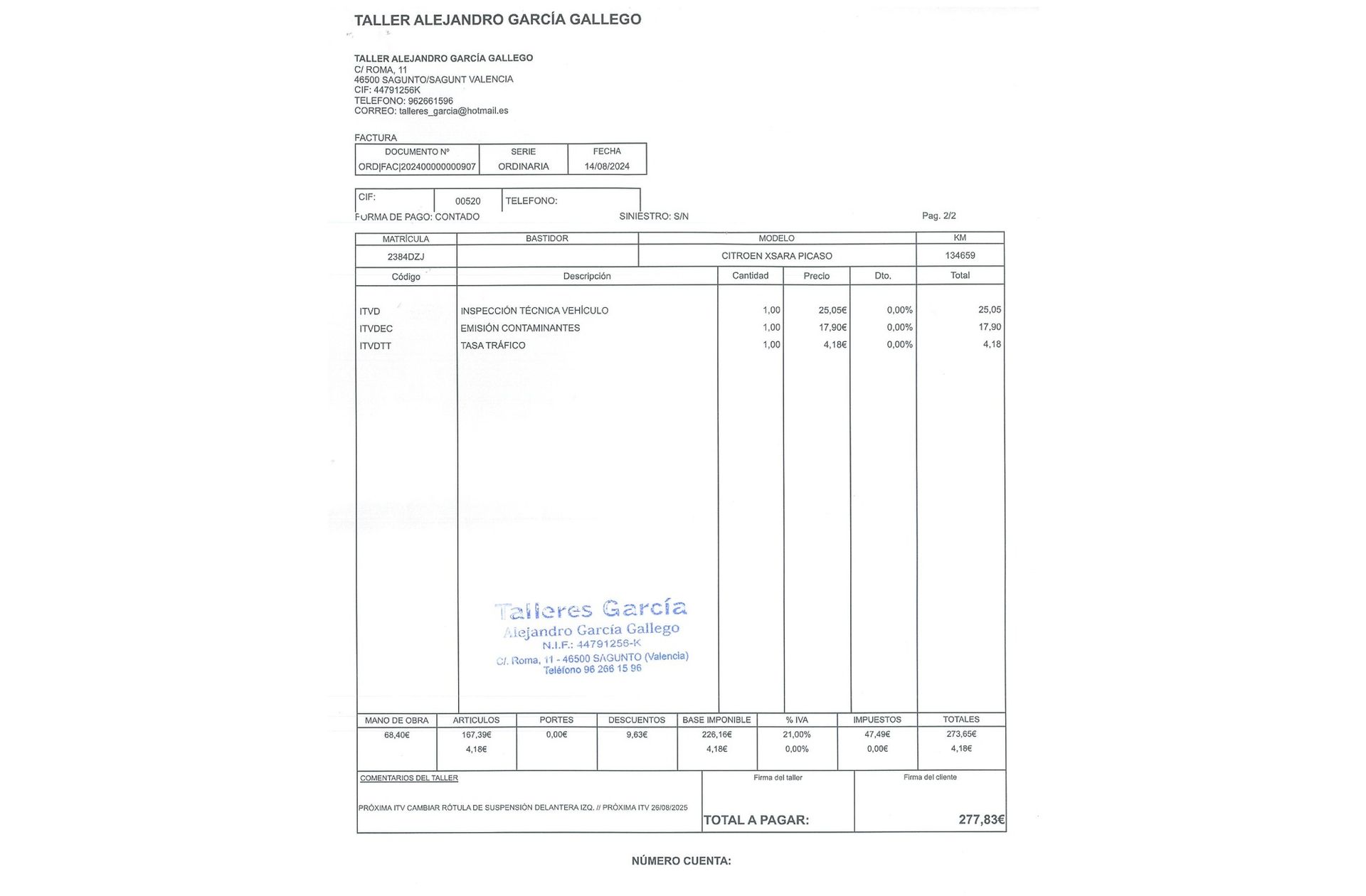 Citroën Xsara Picasso 1.6 HDi SX Top - foto 16