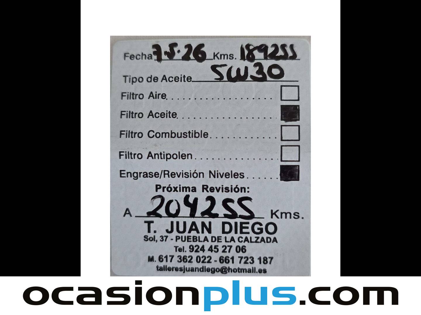 Foto del mantenimiento del Mazda CX-5 Mazda CX-5 2.2 DE Luxury 2WD (150 CV)