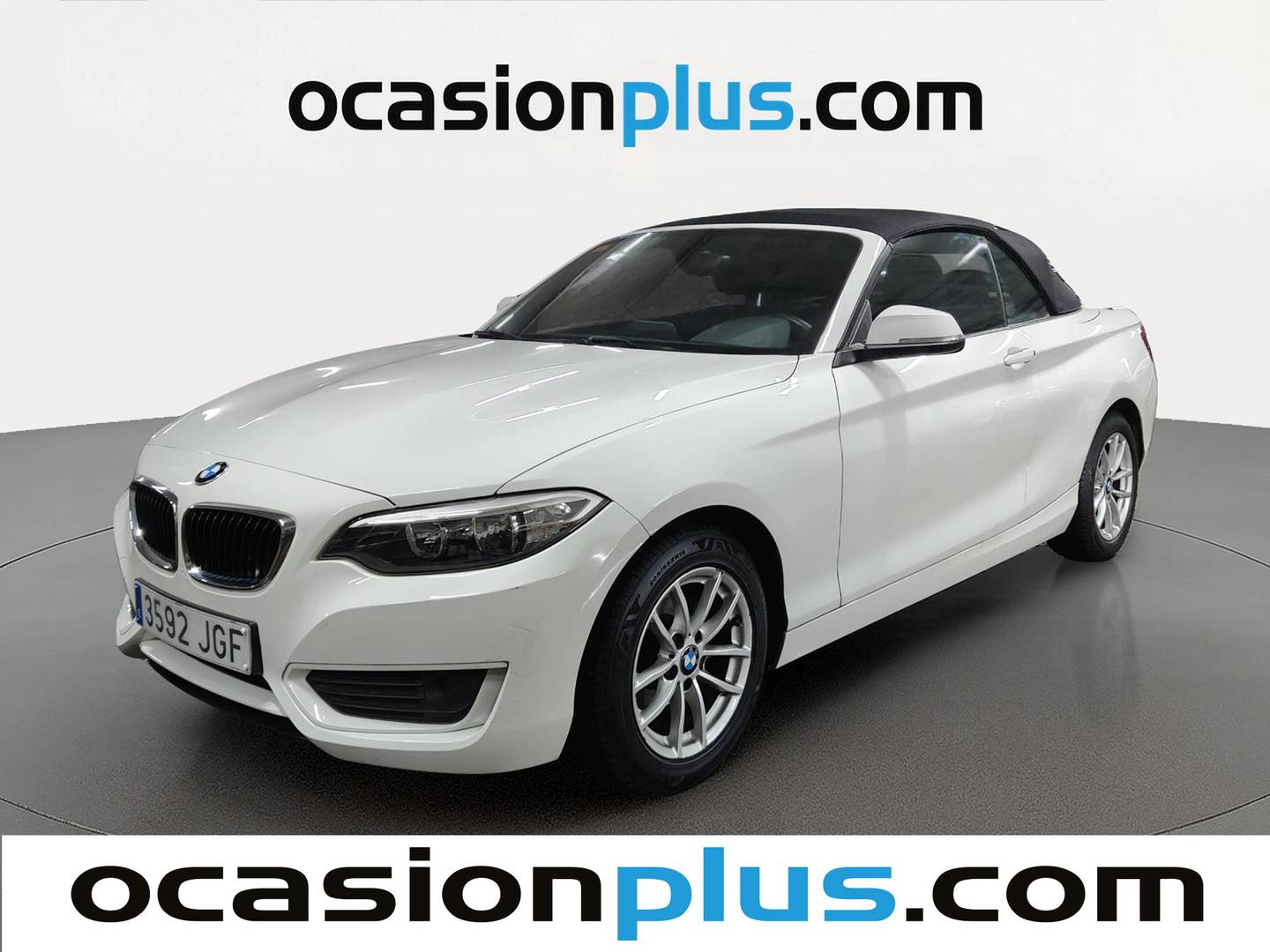 Foto delantera BMW Serie 2 BMW Serie 2 218i Cabrio (136 CV) derecha