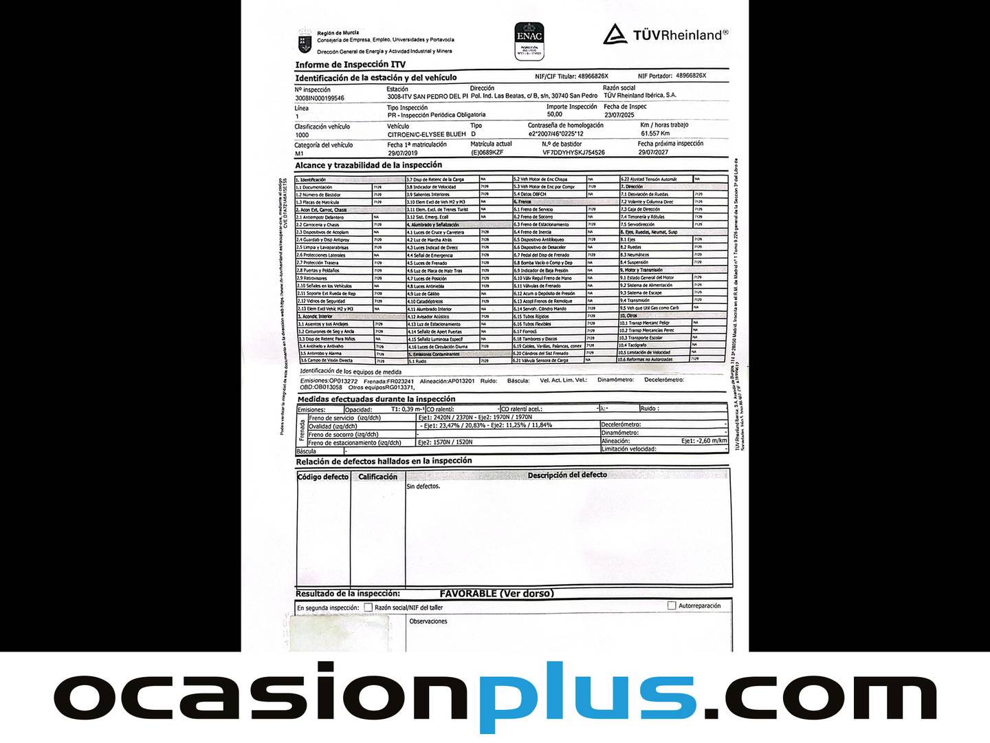 Citroën C-Elysée Citroen C-Elysee BlueHDi 100 Shine (102 CV) de segunda mano