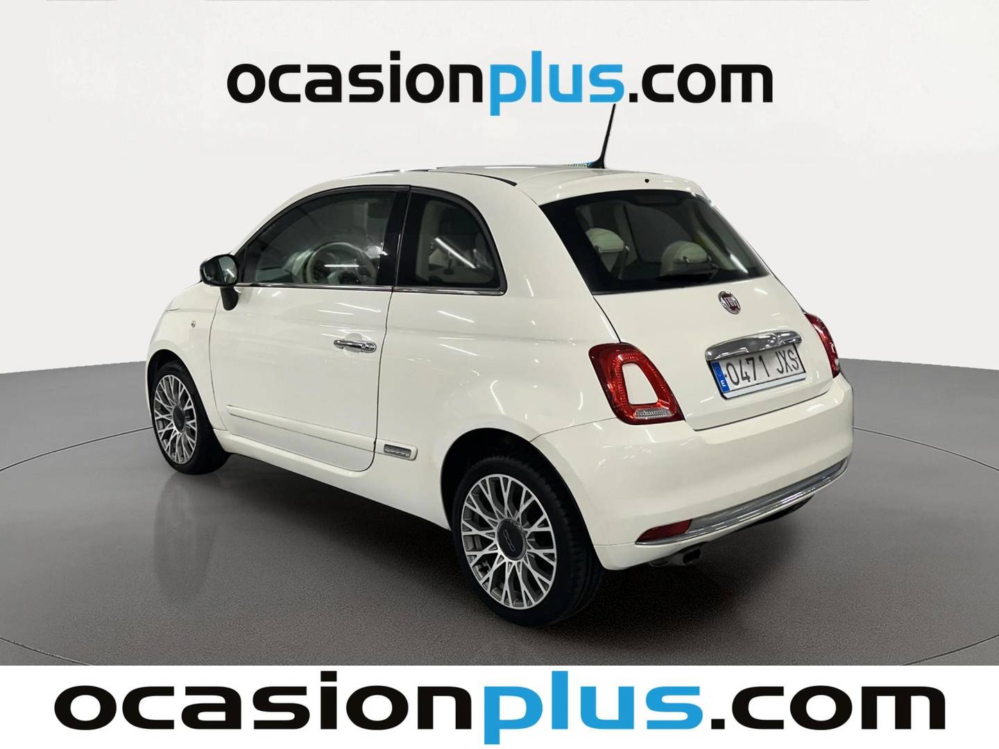 Foto trasera Fiat 500 Fiat 500 1.2 8v Lounge (69 CV) izquierda