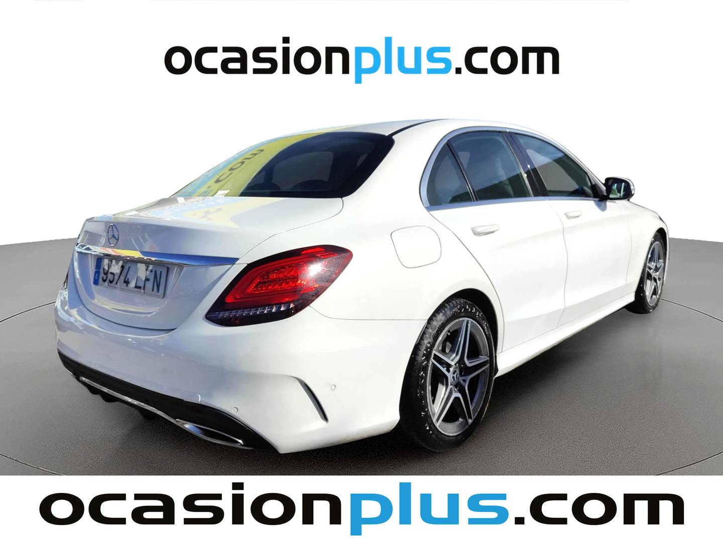 Foto trasera Mercedes Clase C Mercedes Clase C 200 (184 CV) Pack AMG derecha